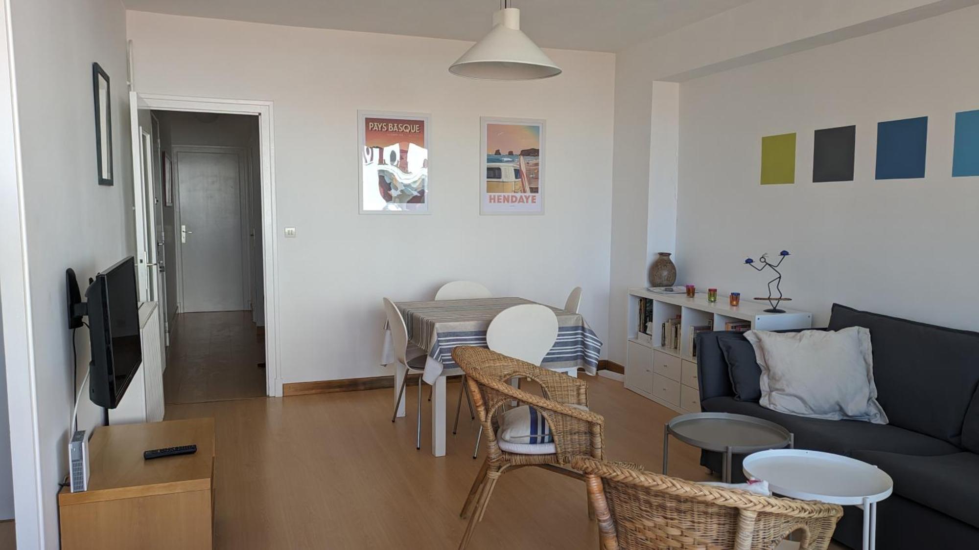 Appartement 3 Pieces Au Coeur D'Hendaye Plage 外观 照片